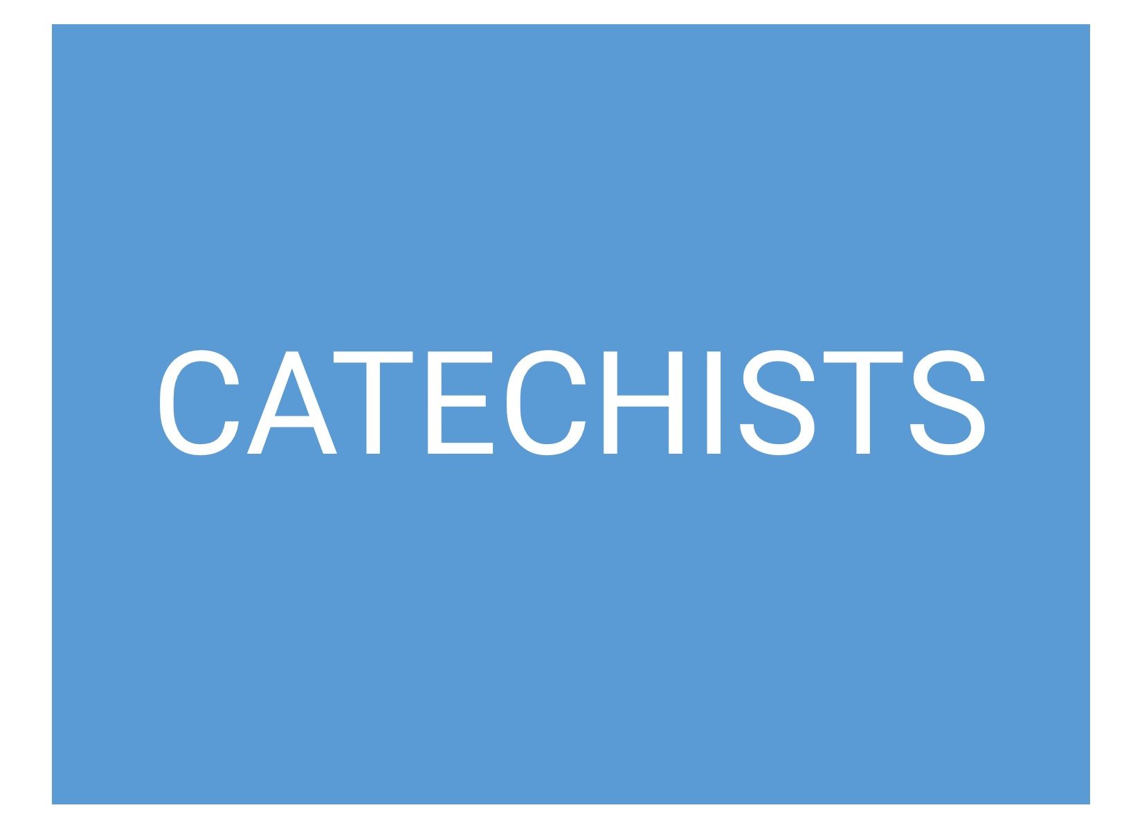 Catechists Information
