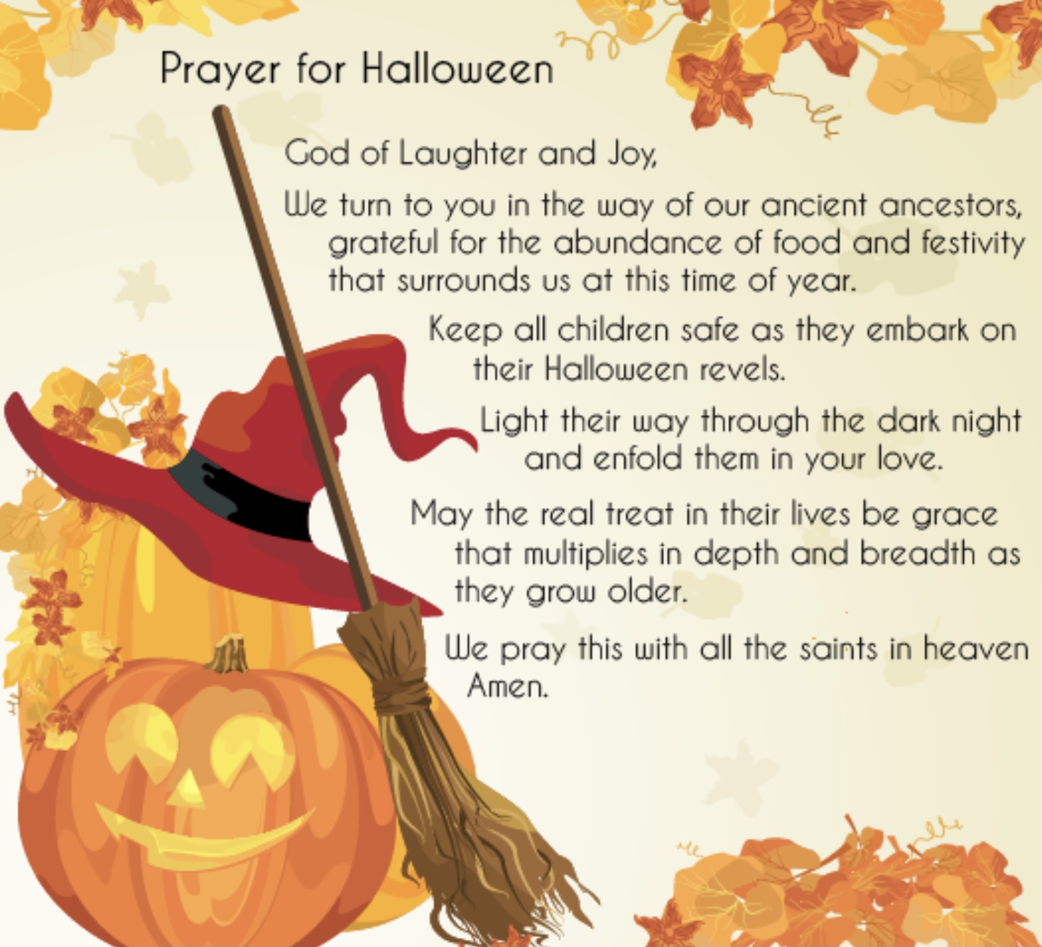 Halloween Prayer