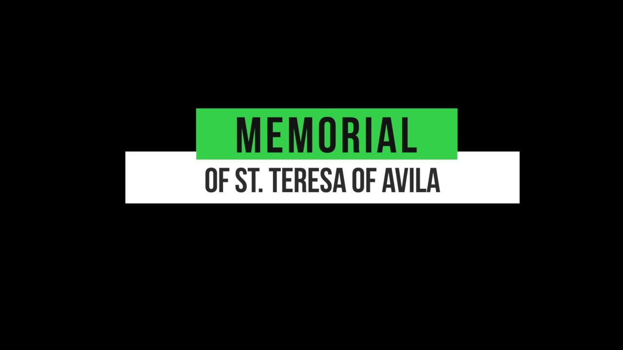 Being more like St. Teresa of Avila