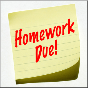 November & December Homework