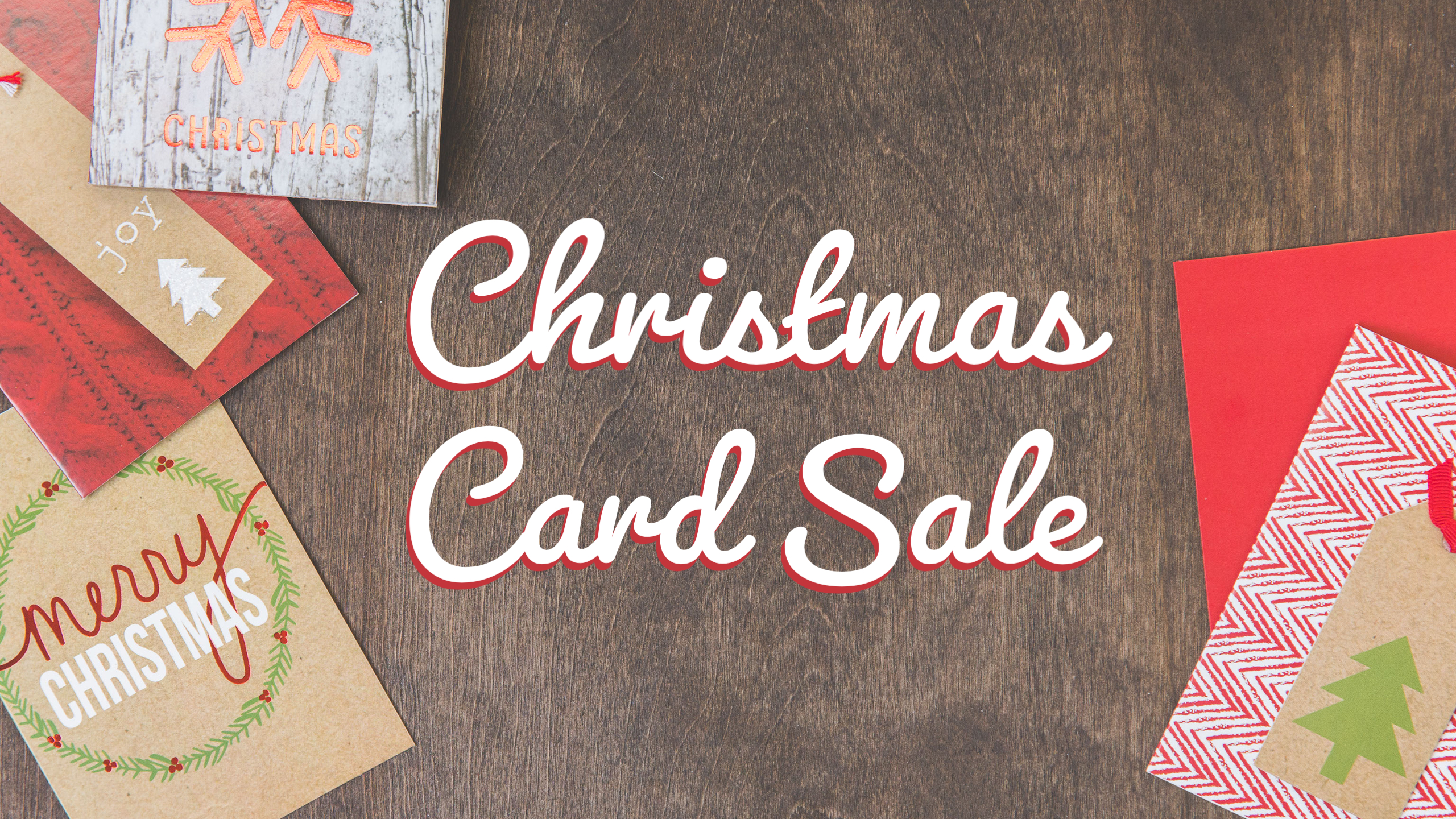 Christmas Card Sale