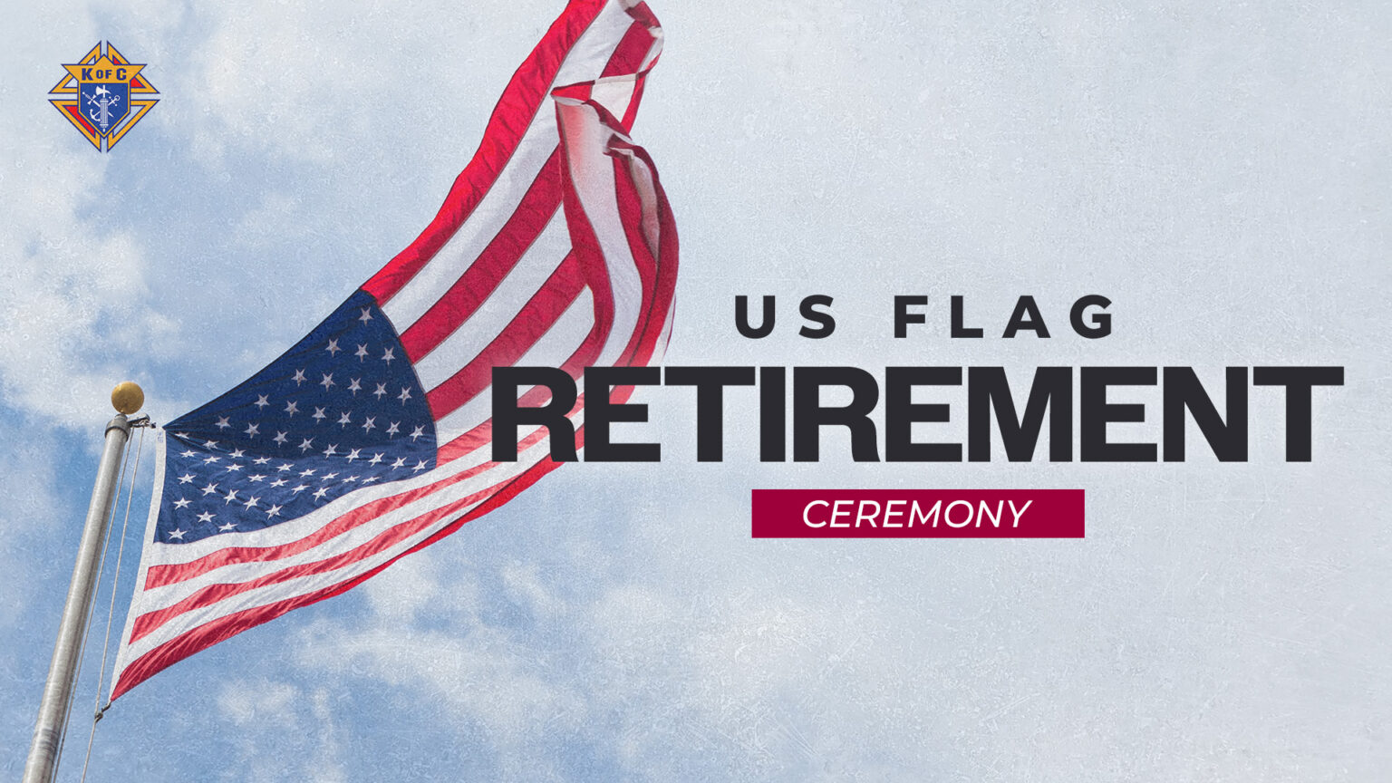 presentation of united states flag upon retirement